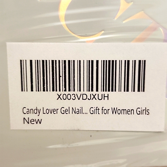 Brand New CANDY LOVER SOAK OFF GEL NAIL POLISH-6CT - Picture 3 of 5